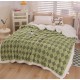 Patura cu blanita de iepure si catifea 200×230 cm PCBI1-VERDE PATURI COCOLINO BLANA IEPURE