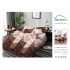 Lenjerie de Pat din Finet cu 2 Fete, 6 Piese, Pat 2 Persoane, LF6PSKY3