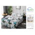 Lenjerie de Pat din Finet cu 2 Fete, 6 Piese, Pat 2 Persoane, LF6PSKY55