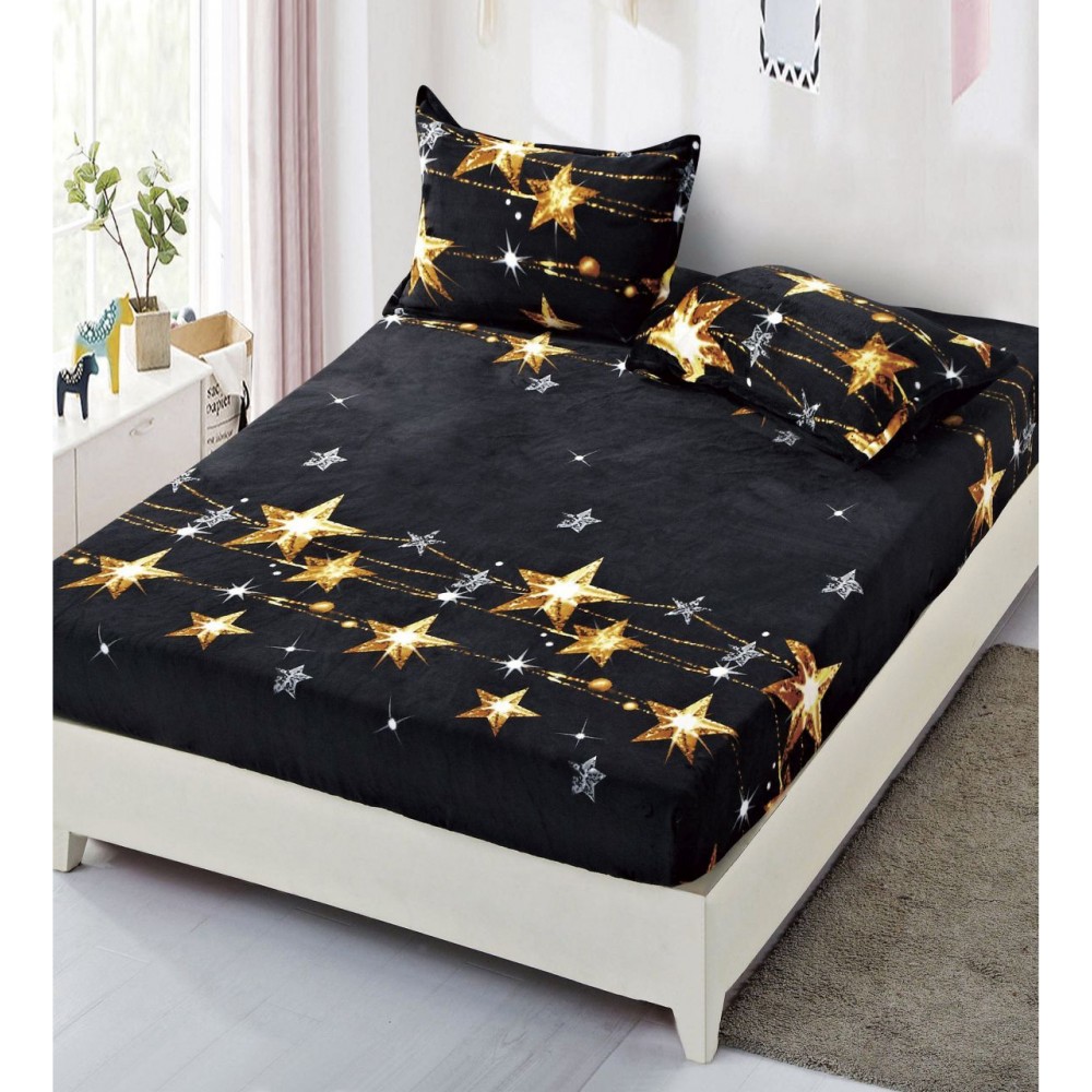 Husa de pat cu elastic COCOLINO+ 2 fete de perna HCS5 Huse cocolino
