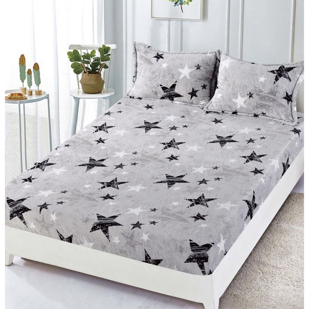 Husa de pat cu elastic COCOLINO+ 2 fete de perna HCS15 Huse cocolino