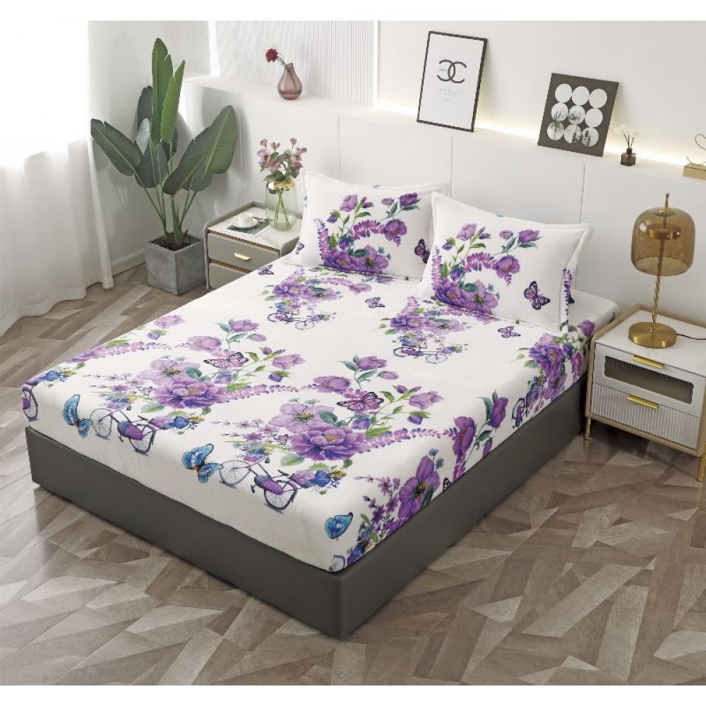 Husa de pat cu elastic COCOLINO+ 2 fete de perna HCS17 Huse cocolino