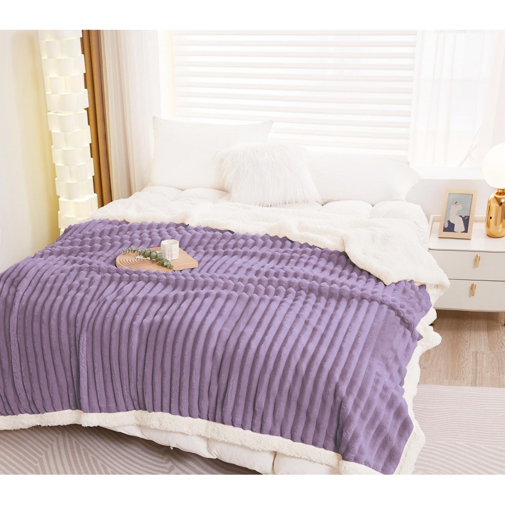 Patura cu blanita de iepure si catifea 200×230 cm PCBIY2 PATURI COCOLINO BLANA IEPURE