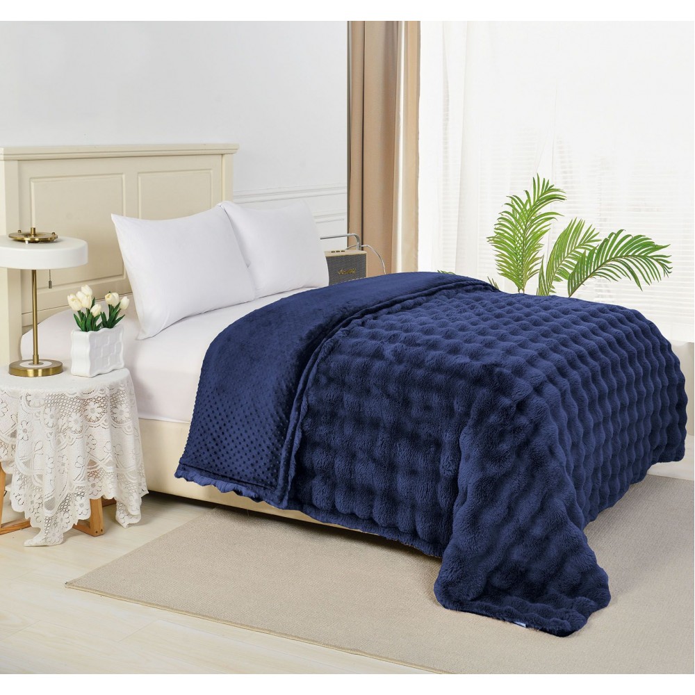 Patura Cocolino Pufoasa Din Blana De Iepure, 200X230 COD PCBIR2 PATURI COCOLINO BLANA IEPURE