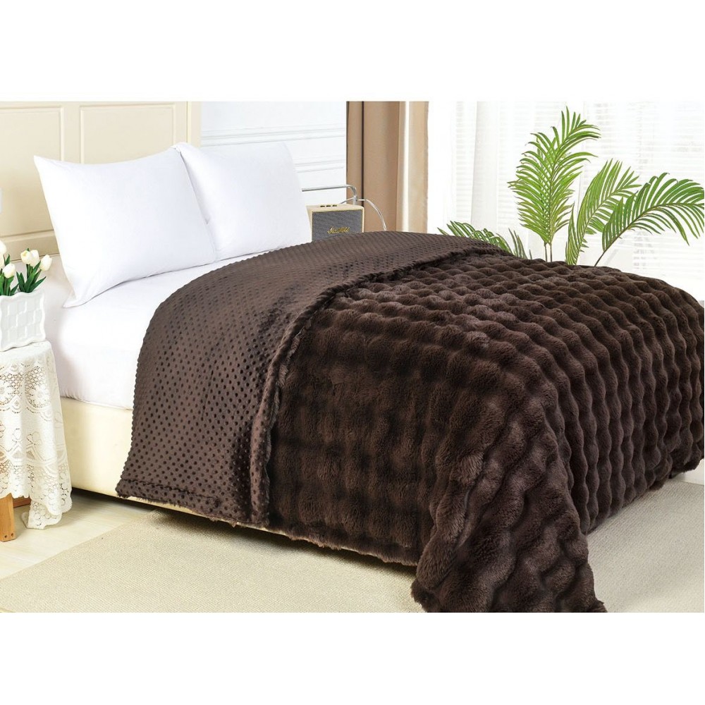 Patura Cocolino Pufoasa Din Blana De Iepure, 200X230 COD PCBIR6 PATURI COCOLINO BLANA IEPURE