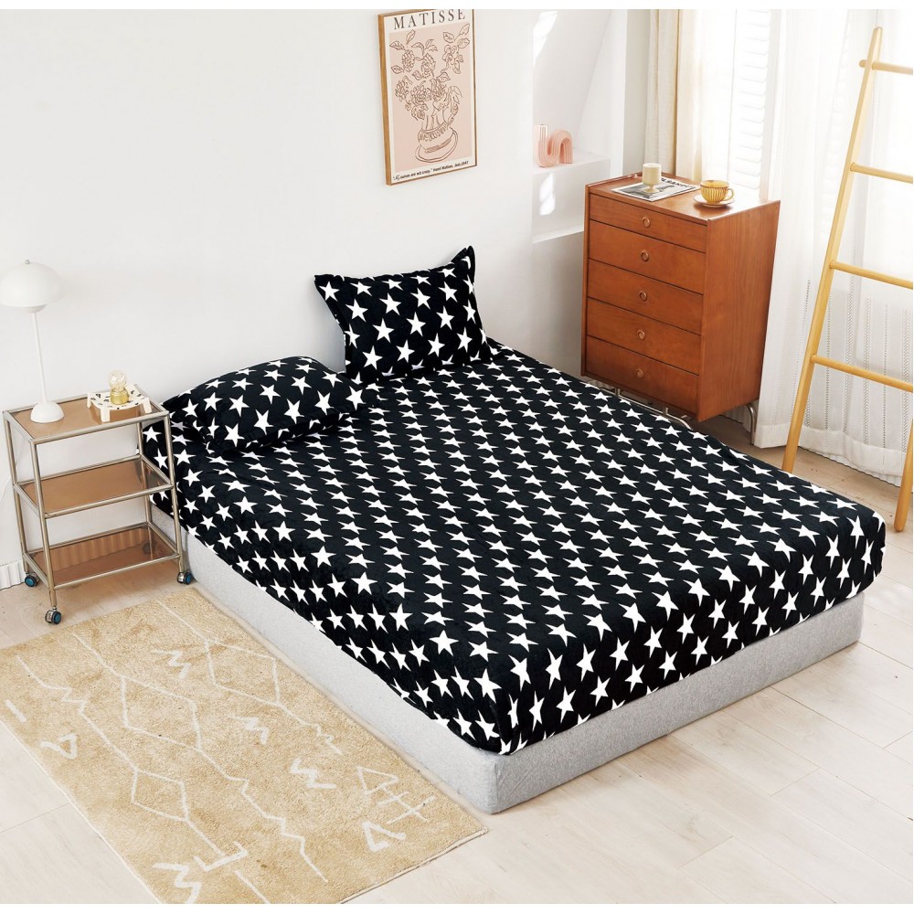 Husa de pat cu elastic COCOLINO+ 2 fete de perna HCR25 Huse cocolino