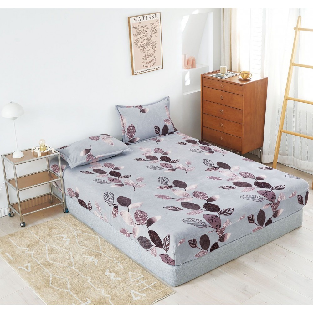 Husa de pat cu elastic COCOLINO+ 2 fete de perna HCR26 Huse cocolino