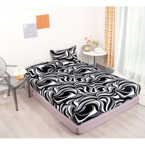Husa de pat cu elastic COCOLINO+ 2 fete de perna HCR5