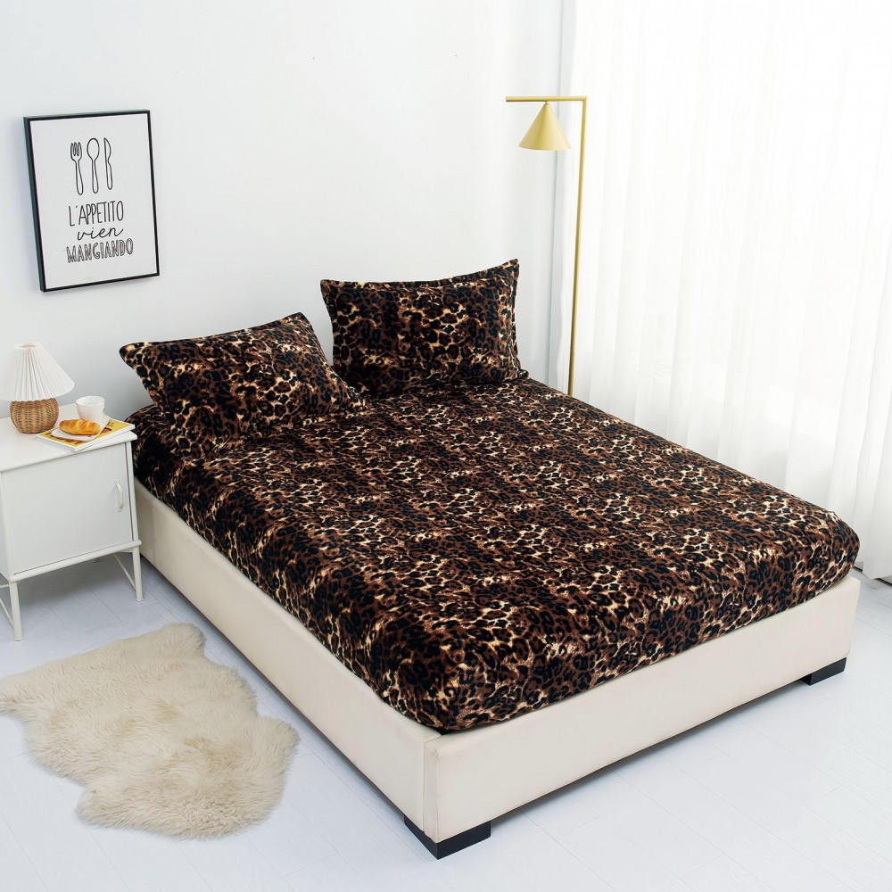 Husa de pat cu elastic COCOLINO+ 2 fete de perna HCR17 Huse cocolino