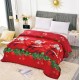 Pătură catifelată cocolino-MATERIAL GROS pentru pat dublu PJCC6 Pături cocolino groase cu motive craciun