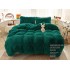 Lenjerie De Pat Pufoasa FLUFFY - VERDE SMARALD