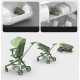 Cărucior muzical , compatibil avion, verde,  l-sun c2-3 CARUCIOARE COPII