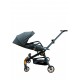 Cărucior muzical , compatibil avion, bleu,  l-sun c2-2 CARUCIOARE COPII