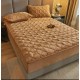 Huse/Topper pentru saltea cu elastic 180x200,crem închis Huse/topper pt saltea cu elastic