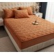 Huse/Topper pentru saltea cu elastic 180x200,maro deschis Huse/topper pt saltea cu elastic