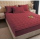 Huse/Topper pentru saltea cu elastic 180x200,vișiniu Huse catifea TOPPER pt saltea cu elastic 180x200