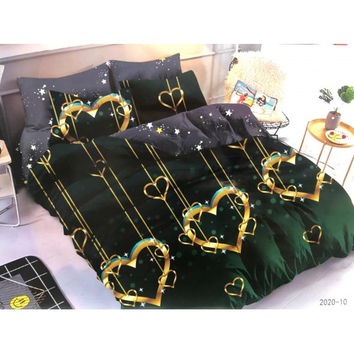 Set Lenjerie de Pat din Finet, 6 Piese, Pat 2 Persoane, YO-17