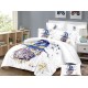 Set Lenjerie de Pat din Finet, 6 Piese, Pat 2 Persoane, YO-40 Lenjerii din finet 6 piese