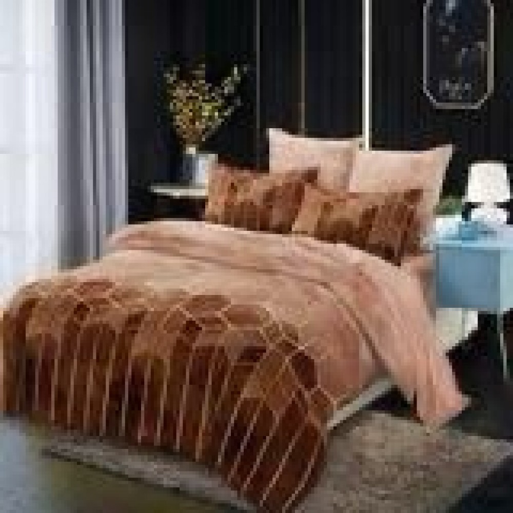Set Lenjerie de Pat din Finet, 6 Piese, Pat 2 Persoane, YO-60 Lenjerii din finet 6 piese