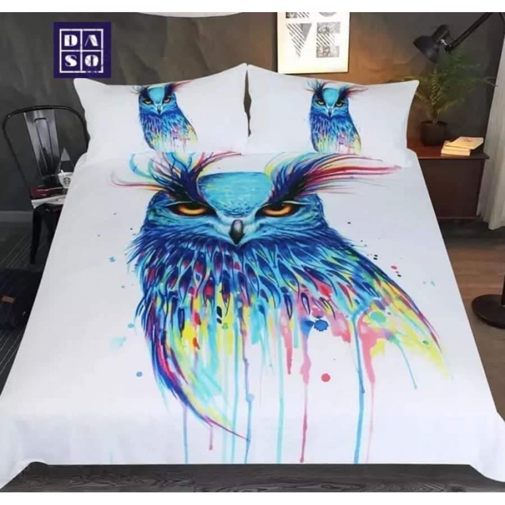 Lenjerie pat dublu, Bumbac Finet Superior, 6 Piese, Bumbac Finet, 3D, YO3D-23 3D Finet