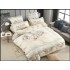 Lenjerie pat dublu, Bumbac Finet Superior, 6 Piese, Bumbac Finet, 3D, YO3D-40