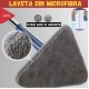 Mop cu cap triunghiular, reglabil, rotire 360 grade