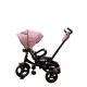 Tricicleta cu pozitie de somn, muzica si lumini, 8 luni - 4 ani, Roz Pudra - SL02 ROZ PUDRA TRICICLETE