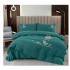 Set pat Luxury 4 Piese din Catifea TURQOISE CSK2