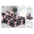 Lenjerie pat dublu, BUMBAC FINET, 6 piese, cu VOLANASE LFVSK27