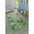 Covor antiderapant , 120 x 180, Traseu pista(verde)