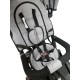 Tricicleta cu pozitie de somn, muzica si lumini, 8 luni - 4 ani, Roz Pudra - SL02 GRI TRICICLETE
