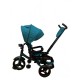 Tricicleta cu pozitie de somn, muzica si lumini, 8 luni - 4 ani, Roz Pudra - SL02 TURQOISE TRICICLETE