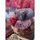 Traversa antiderapantă fluffy ,Covor pufos, moale, compatibil multiple spatii si stiluri, grosime 4cm,120cm x 150, mov degrade Traverse antiderapante  fluffy