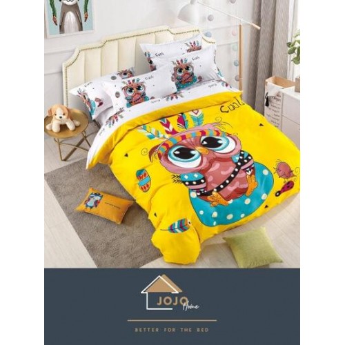 Lenjerie pat dublu, Bumbac Finet Superior, 6 Piese, Bumbac Finet, 3D, J4