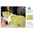 Lenjerie pat dublu, BUMBAC FINET DELUXE, 6 piese, Home Style Pucioasa, imprimeu Argintiu-Auriu,Triunghiuri aurii