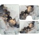 Covoare Pentru Baie, 3 Piese, Antiderapante , model marmura SET 3 PIESE BAIE
