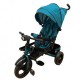 Tricicleta cu pozitie de somn, muzica si lumini, 8 luni - 4 ani, Roz Pudra - SL02 TURQOISE TRICICLETE