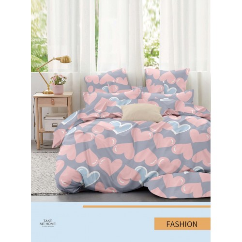 Set Lenjerie de Pat din Finet, 6 Piese, Pat 2 Persoane, SZ10