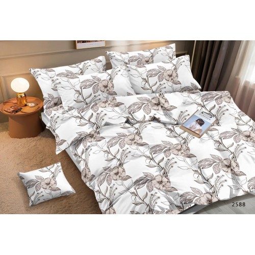 Set Lenjerie de Pat din Finet, 6 Piese, Pat 2 Persoane, SZ21