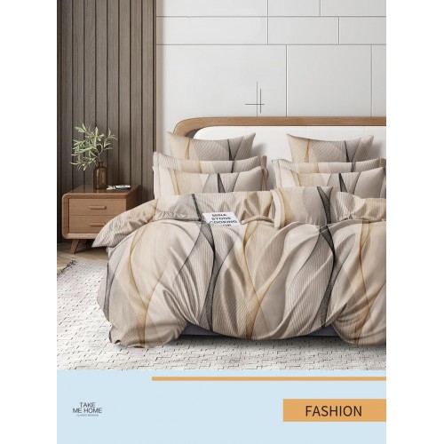 Set Lenjerie de Pat din Finet, 6 Piese, Pat 2 Persoane, SZ42