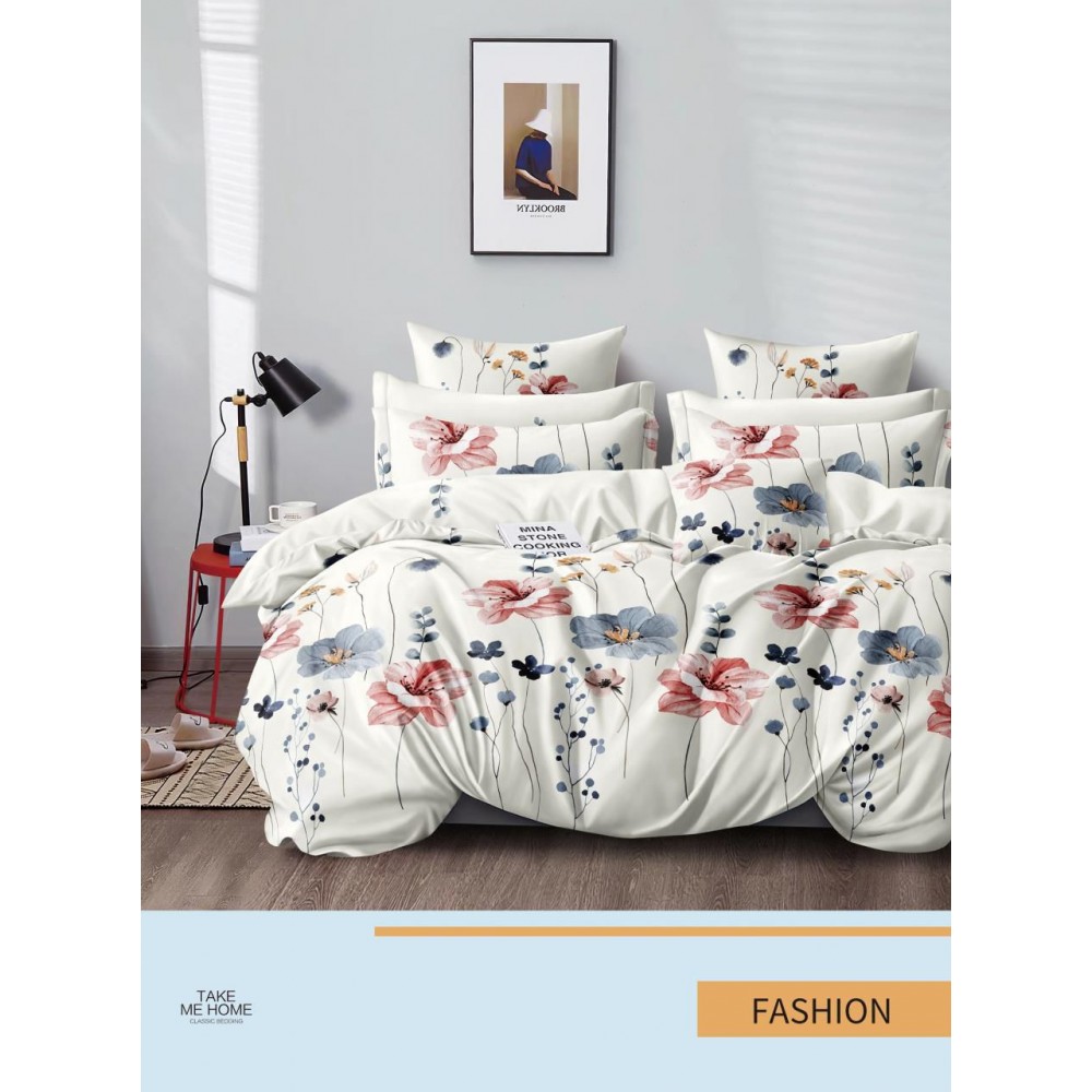 Set Lenjerie de Pat din Finet, 6 Piese, Pat 2 Persoane, SZ43 Lenjerii din finet 6 piese