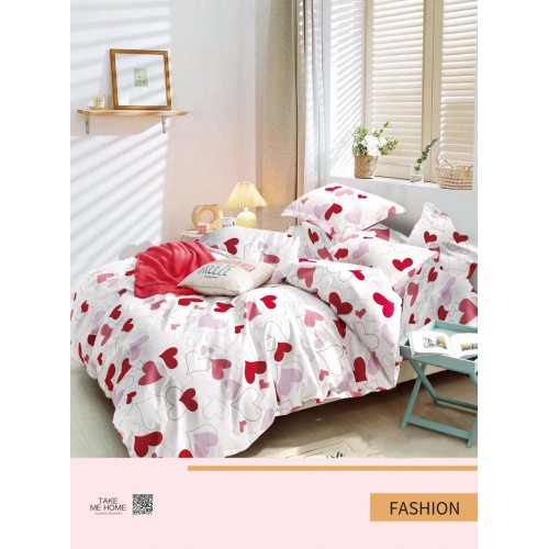 Set Lenjerie de Pat din Finet, 6 Piese, Pat 2 Persoane, SZ5