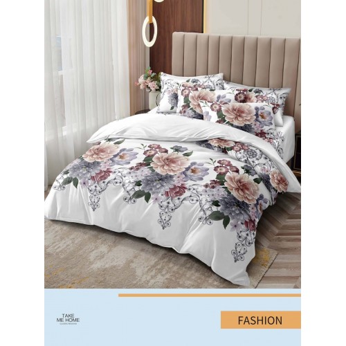 Set Lenjerie de Pat din Finet, 6 Piese, Pat 2 Persoane, SZ8