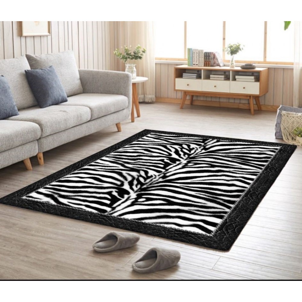 Traversa-covor-antiderapant-ZEBRA ALB NEGRU Traverse antiderapante 80x150