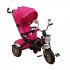 TRICICLETA COPII SCAUN RABATABIL 5199,MUZICA,ROTI CAUCIUC,ROZ