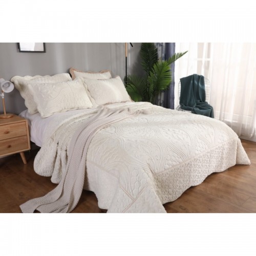 Cuvertura CATIFEA Lux, Pat Dublu, 3 Piese, Cod CC-2020-08