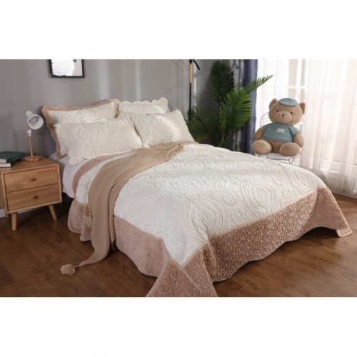 Cuvertura CATIFEA Lux, Pat Dublu, 3 Piese, Cod CC-2020-10