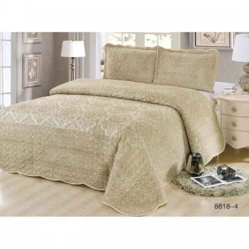 Cuvertura CATIFEA Lux, Pat Dublu, 3 Piese, Cod CC-8818-04