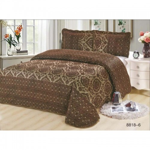 Cuvertura CATIFEA Lux, Pat Dublu, 3 Piese, Cod CC-8818-06