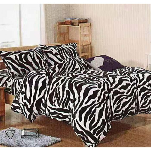 Lenjerie Cocolino 4 piese cu elastic pentru pat dublu CEY18